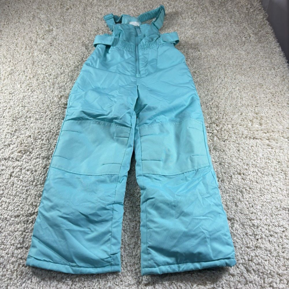 Cat & Jack teal‎ snow bibs Overalls Size XS